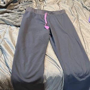 Blue/Grey Figs Livingston Scrub Pants